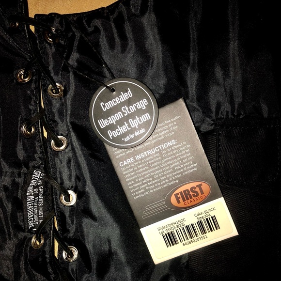 First Classics Leather Gear riding jacket - Picture 4 of 11